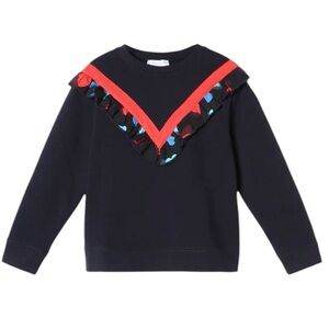 Stella McCartney Hearts Frills Sweater